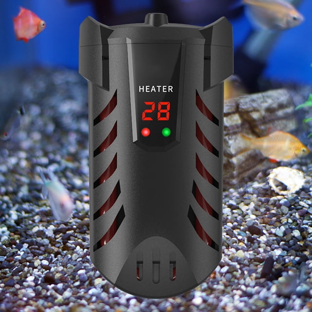 Calentador de tortugas con pantalla Digital, 25/50/100/200W, varilla calefactora para tanque de peces/tortugas Hugtrwg Para estrenar