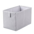 thumbnail image 1 of Leodye 1PCS Clear Window Clothes Storage Bag Large Capacity Design Wardrobe Winter Quilt Sorting Portable Organizer Box -6.1*10.8*6.7IN, 1 of 2