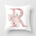 thumbnail image 1 of Alphabet Letters Pillowcase Square Cushion Cover For Sofa Bed, 1 of 1