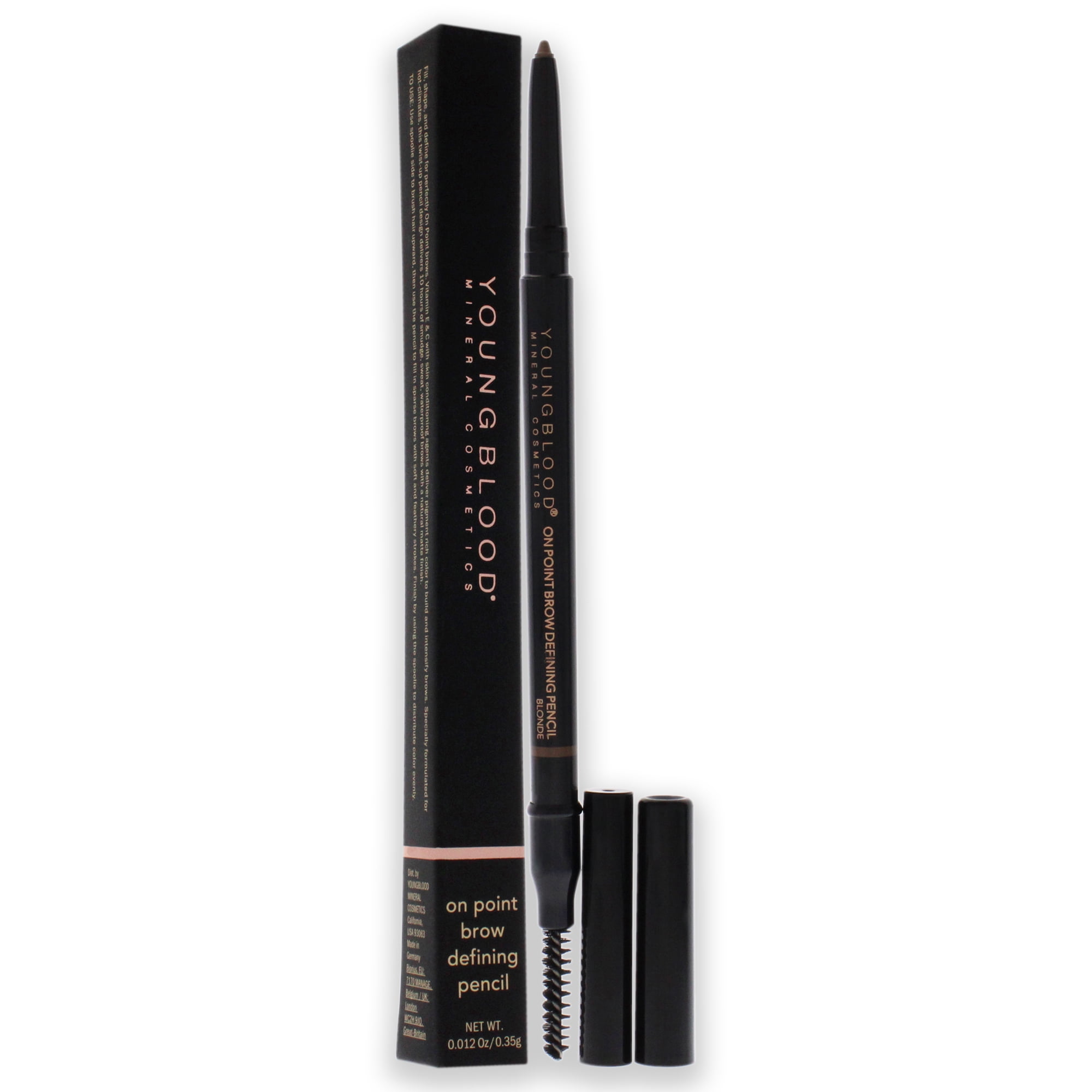 On Point Brow Defining Pencil - Blonde by Youngblood for Women - 0.012 oz Eyebrow Pencil