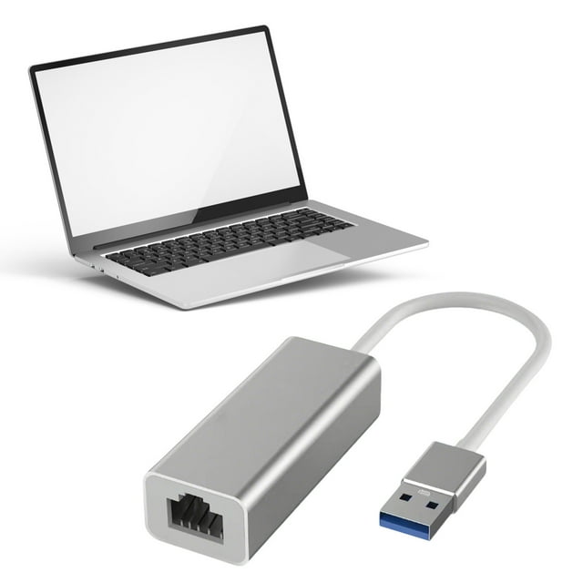 BotaniNest Gigabit Network Adapter USB C To RJ45 LAN Port Converter High Speed Internet Connection For Laptop PC MacBook