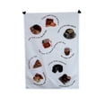 thumbnail image 1 of Tapicería de pared para desayuno, pan y tarta, 75 x 53 cm, microtela, 1 of 2