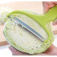 thumbnail image 1 of Cortador de repollo de frutas y patatas vegetales, rebanador de repollo rallado Cocina Cuchillo pelador de acero inoxidable Gadget Ensalada de repollo rallado, también imprescindible, 1 of 5