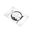 thumbnail image 4 of MKHERT Lotus Flowers in Enso Zen Circle Oriental Ink Painting Placemats Table Mats for Dining Room Kitchen Table Decoration 12x18 inch,Set of 4, 4 of 4