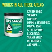 Bio-Clean Drain Septic 2# Can Cleans Drains- Septic Tanks - Grease Traps All Natural and 100% No Caustic Chemicals! Removes fats Oil and Grease, Completely Cleans Your System.