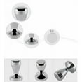 thumbnail image 4 of Inviolateur de Café en Acier Inoxydable de 51 Mm, Presse à Espresso Argentée, Presse à Poudre en Acier Inoxydable à Base Plate Réutilisable, Presse à Grains de Café de Base de 51 Mm, Fournitures de Café, 4 of 4