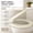 Bone, variant on Standard Wood Toilet Seat Black 17 Inch - Universal Fit for Most Bathroom Fixtures - Easy Installation Durable Bathroom Upgrade