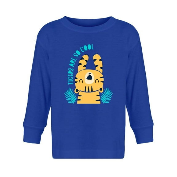 Tigers Are So Cool Long Sleeve Toddler -Image by Shutterstock,  5 Toddler