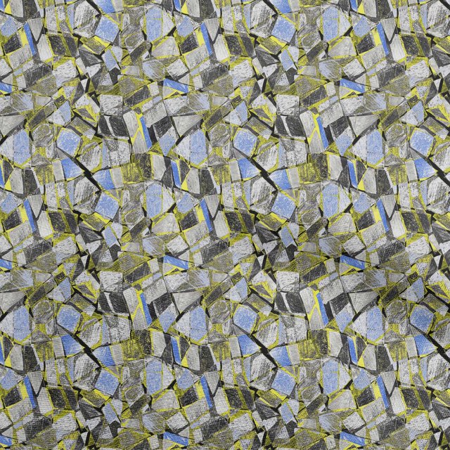oneOone Georgette Viscose Light Blue Fabric Abstract Geometric With Texture Fabric For Sewing Printed Craft Fabric By The Yard 42 Inch Wide