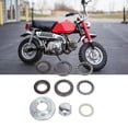 thumbnail image 3 of Kit de Roulement de Tige de Direction, Kit de Roulement de Direction de Moto, 9 Pcs Kit de Roulement de Direction en Alliage d'Aluminium Remplacement pour CRF50 Z50, 3 of 8