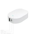 thumbnail image 3 of (5 pack) onn 32W Dual USB-C and USB-A Port Wall Charger, Fast Charging, USB-IF Certified, Foldable Plug, White - Compatible with iPhone, Samsung Galaxy, Note, Pixel Devices iPad Pro, & More, 3 of 18