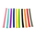 thumbnail image 2 of Dualoai 10Pcs Silicone Elastic Bands Notebook Office Supplies Cooking Wrapping Bands 14cmx1cm, 2 of 9