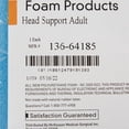 thumbnail image 7 of McKesson Foam Pillow Head Positioner, Neck Stabilizer, Comfortable and Supportive Headrest Pad for Adults, Medical-Grade, 1 Ct, 7 of 7