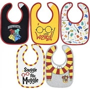 Harry Potter Newborn Infant Baby Boy Girl 5 Pack Bibs