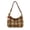 Green, variant on NCY Plaid Purses for Women - Wool Handbag with Pendant, Hobo Shoulder Bag and Tartan Fabric Clutch (Red)