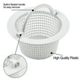 thumbnail image 4 of ACDANC 2-Pcs Pool Skimmer Basket with Handle,Above Ground Pool Filter Baskets,Efficient Debris Removal Pool Accessories,White, 4 of 6