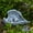 B, variant on Remembrance Gift Dog Pet Memorial Grave Marker Commemorative Tombstone Stone with Paw Print for Garden Yard Pet Cemetery with Weatherproof Stake and Engraving Surface