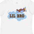 thumbnail image 4 of Inktastic Lil Bro Airplane Boys Pilot Brother Boys Toddler T-Shirt, 4 of 5