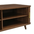 thumbnail image 4 of Christopher Knight Home Nova Sliding Door Storage Coffee Table, Walnut, 4 of 10