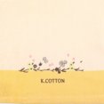 thumbnail image 2 of Unique Bargains Floral Embroidered Cotton Bathroom Hand Towels Blue 2-Piece, 2 of 4