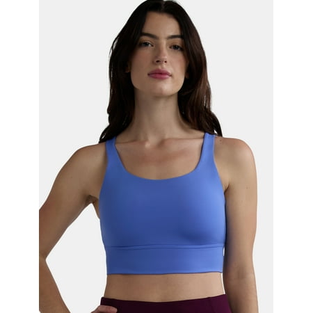 Avia Women's and Women's Plus Two-Strap High Impact Molded Cup Sports Bra, Sizes XS-4X