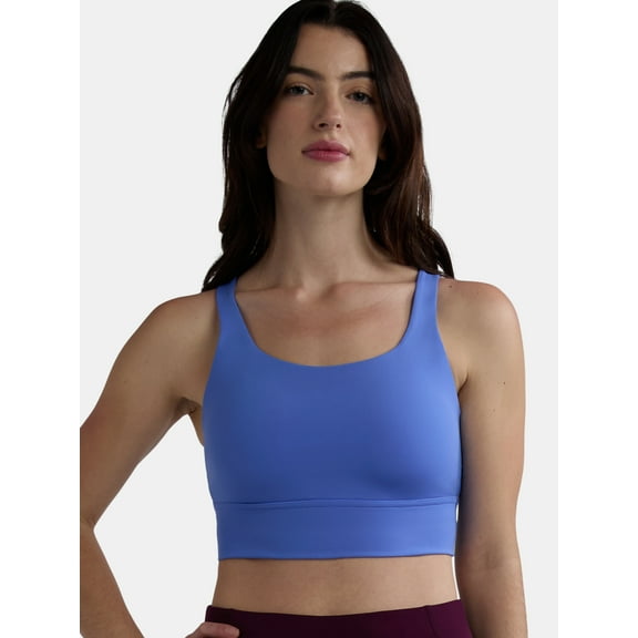 Avia Women's and Women's Plus Two-Strap High Impact Molded Cup Sports Bra, Sizes XS-4X