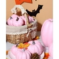 thumbnail image 5 of Foraging dimple 7 Pcs Assorted Pink Plastic Pumpkins for Decorating - Artificial Foam Pumpkins for Fall Decor, Thanksgiving, Halloween, Wedding & Party, DIY Craft Fake Pumpkin for Table Centerpiece, 5 of 12