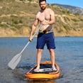 thumbnail image 1 of FONDOTIN 1 Pair Boat Oars Foldable Aluminum Alloy for Safe Boating and Kayaking, 1 of 8