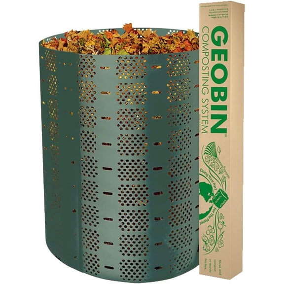 Compost Bin by GEOBIN - 246 Gallon, Expandable, Easy Assembly, Made in The USA (Green)