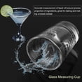 thumbnail image 3 of Glass Measuring Cup  Ounce Measuring Cup  Measuring Glass Cup  Oz Ml Measuring Cup  Kitchen Measuring Cup Small Glass Measuring Cup Oz / Ml / Teaspoon / Tablespoon 4 Scales 1ounce, 3 of 8