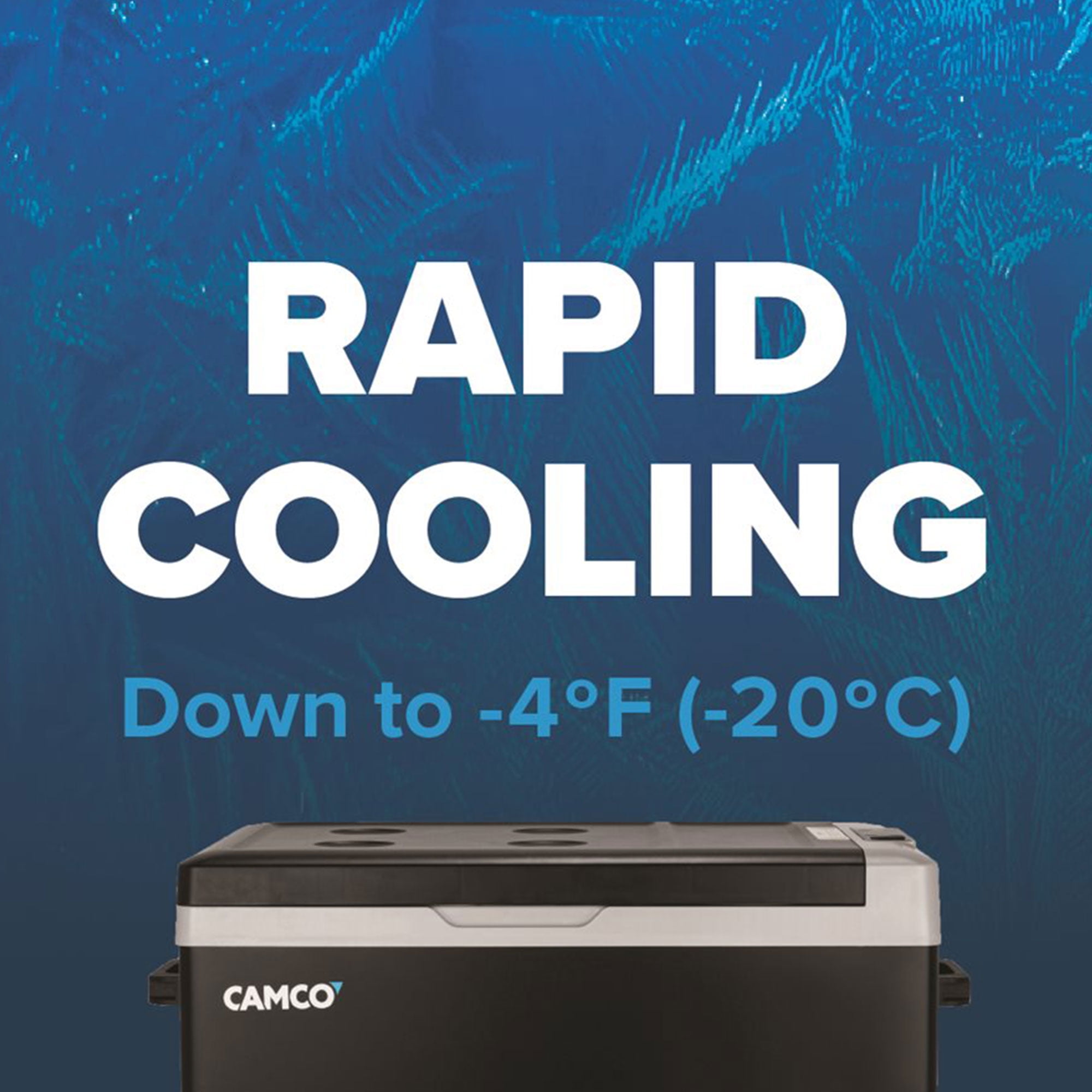 Camco CAM-300 30L Portable Refrigerator/Freezer with LCD Control Panel