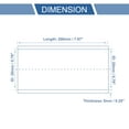 thumbnail image 3 of Unique Bargains 1 Set 20mm 0.79" ID 200mm 7.87" Length 0 Degree Blue Black Car Silicone Hose with Clamps, 3 of 7