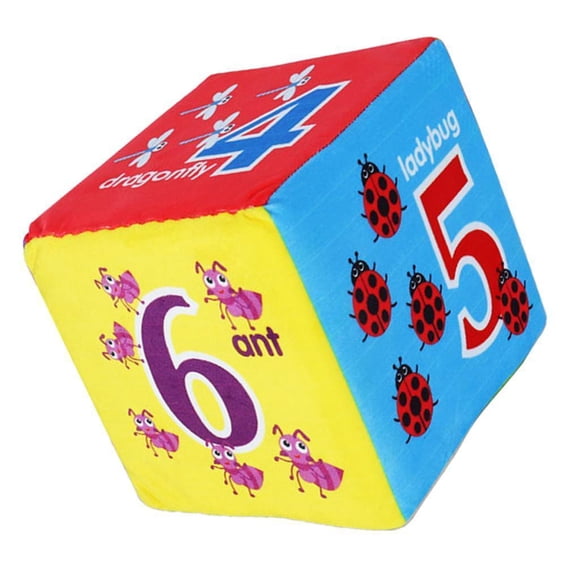 Juego de Espuma Arcoíri Grande, 5,9 Pulgada Juego Colorido, 6 do Juegos , Gran Regalo para Fiestas Infantiles , Número de Número de CUTICAT Juguete de dados de espuma gigante grande