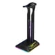 thumbnail image 1 of Soporte para auriculares RGB Base antideslizante Soporte para auriculares para juegos Soporte de pantalla duradero para PC Accesorios para juegos, 1 of 9