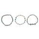 thumbnail image 2 of Tobillera magnética, 3 piezas de hematita, tobillera magnética, tobillera adelgazante, pulsera de tobillo magnética, rendimiento sólido, 2 of 8