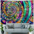 thumbnail image 4 of Autua Psychedelic Art Tapestry Wall Hanging Unique Style Graphic Tapestries Home Wall Decor for Living Room Bedroom Apartment Farmhouse Dorm 40x30inch, 4 of 6