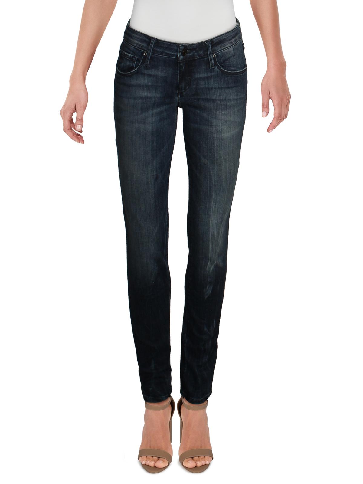 Jessica Simpson Womens Jeans Blue Rocky 