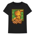 thumbnail image 1 of I Am Groot - Camiseta Cuadrado de Algodón para Adultos Unisex (Negro), 1 of 2