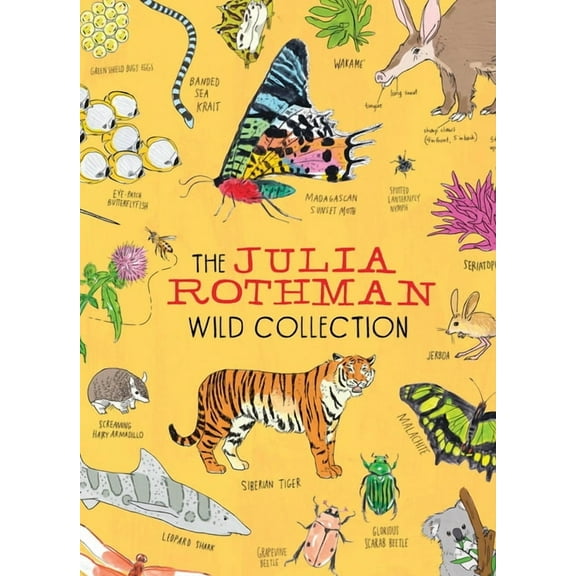 Anatomy The Julia Rothman Wild Collection: Ocean Anatomy, Wildlife Anatomy, Insect Anatomy, (Paperback)