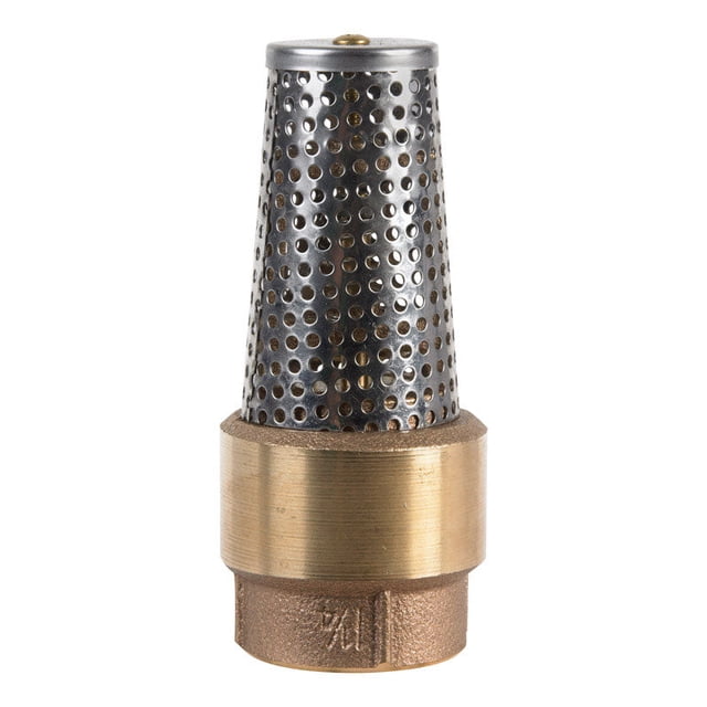 Válvula Campbell con pie de latón de 1,25 cm, FNPT x FNPT, 200 psi, 190 °F