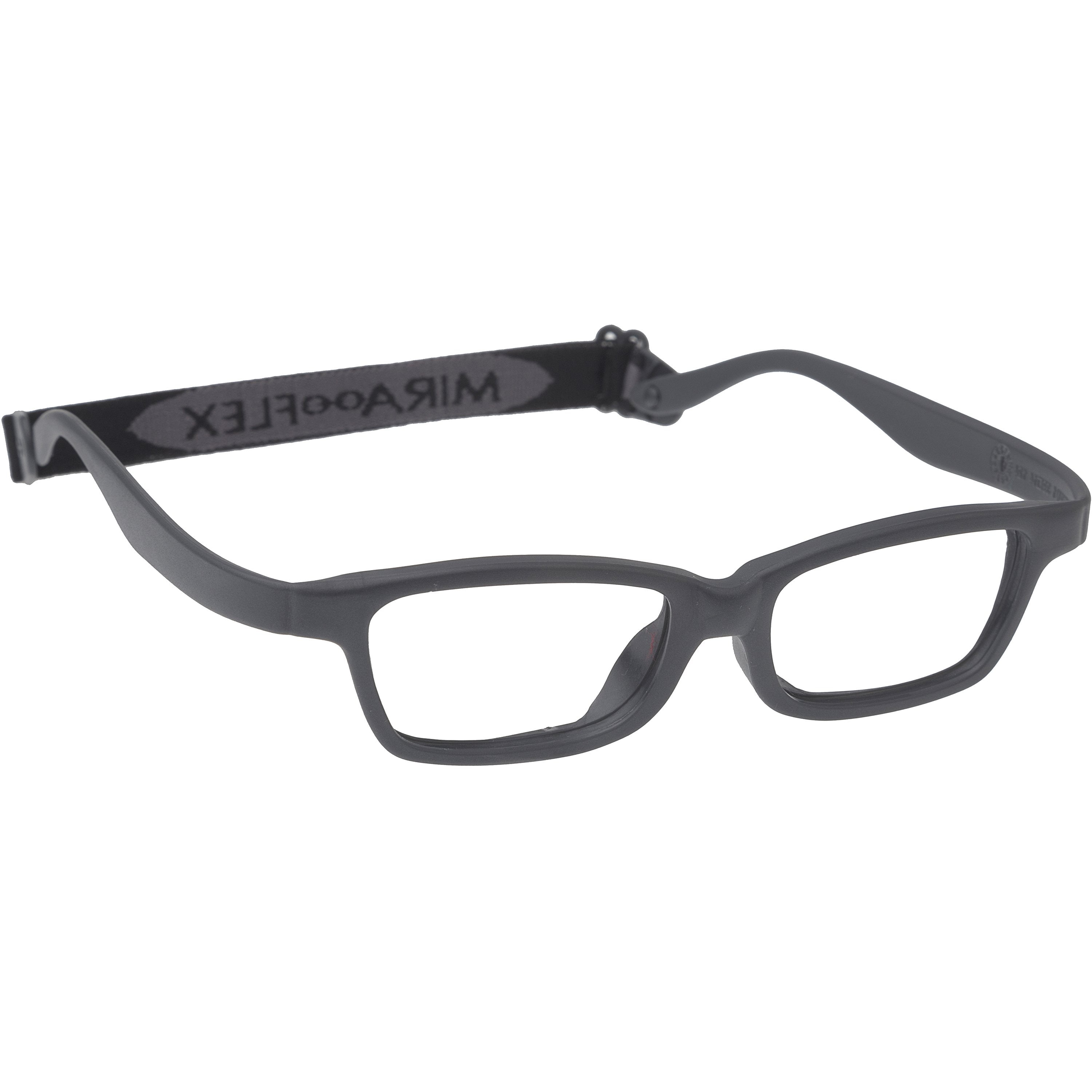 Miraflex Mayan42 Dark Grey Kids Glasses Age 57Yr