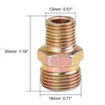 thumbnail image 5 of 2pcs 1/4" NPT Pipe to M18x1.5mm Male Car Air Hose Fitting Connector Adapter, 5 of 5