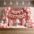 thumbnail image 6 of Balloon Decoration Banner Cake Decoration Party Backdrop Crown Decoration for Birthday Party Kids Celebration Indoor Decoration, 6 of 9