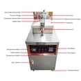 thumbnail image 2 of Poêle à Poulet Frit Haute Pression CNC Commerciale au GPL Friteuse Profonde 45 L, 2 of 15