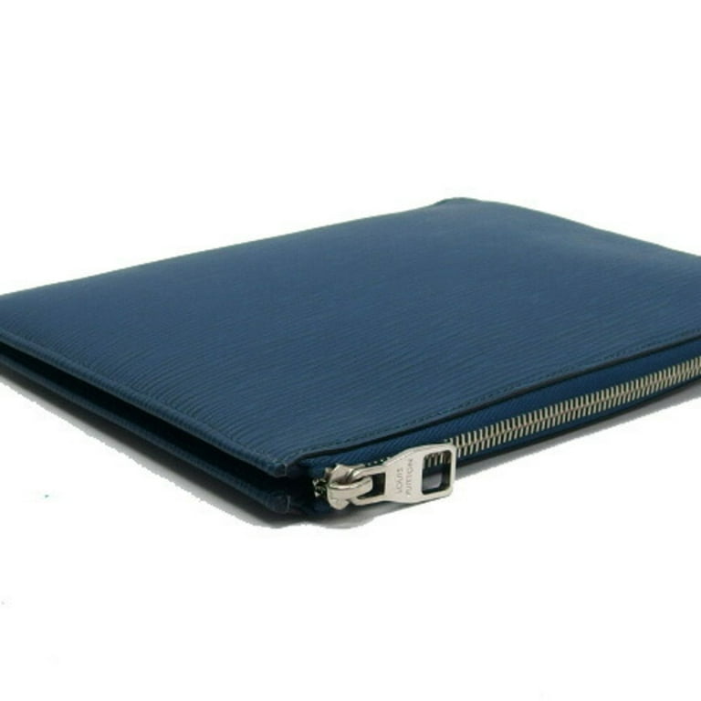 Louis Vuitton Celeste Wallet, Blue, One Size