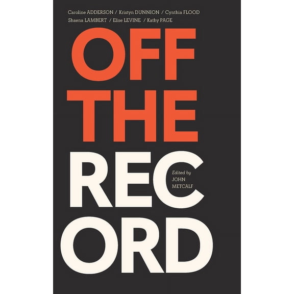 Off the Record, (Paperback)