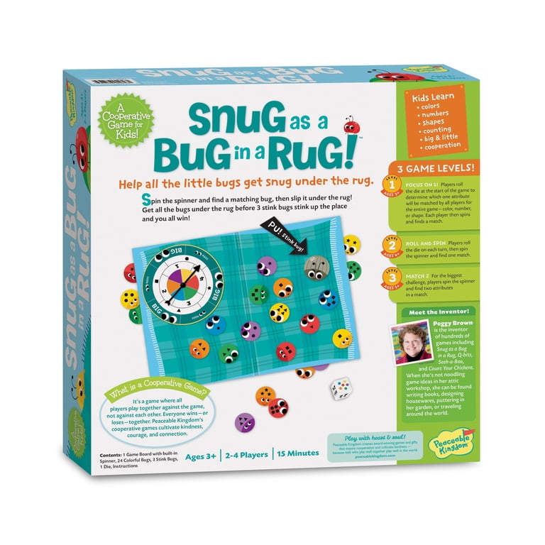Usborne Bugs Matching Game - 36 Picture Cards & 4 Bingo Boards, Memory & Recognition Skills For Kids