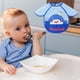 thumbnail image 4 of Babero Sprout Baby a prueba de manchas con mangas | Babero de manga larga con bolsillo para recoger la comida | Babero para niños pequeños para comer, pintar y hacer arte, 4 of 4