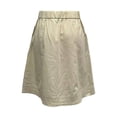 thumbnail image 4 of Falda George para Mujer Larga de Lino con Botones y Bolsas Laterales Beige Talla G, 4 of 4