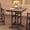 Dark gray, variant on 40 Inch Outdoor Bar Table All Weather HDPE Patio Bar Height 31.5" Square High Top Bistro Table for Backyard Garden Poolside Balcony